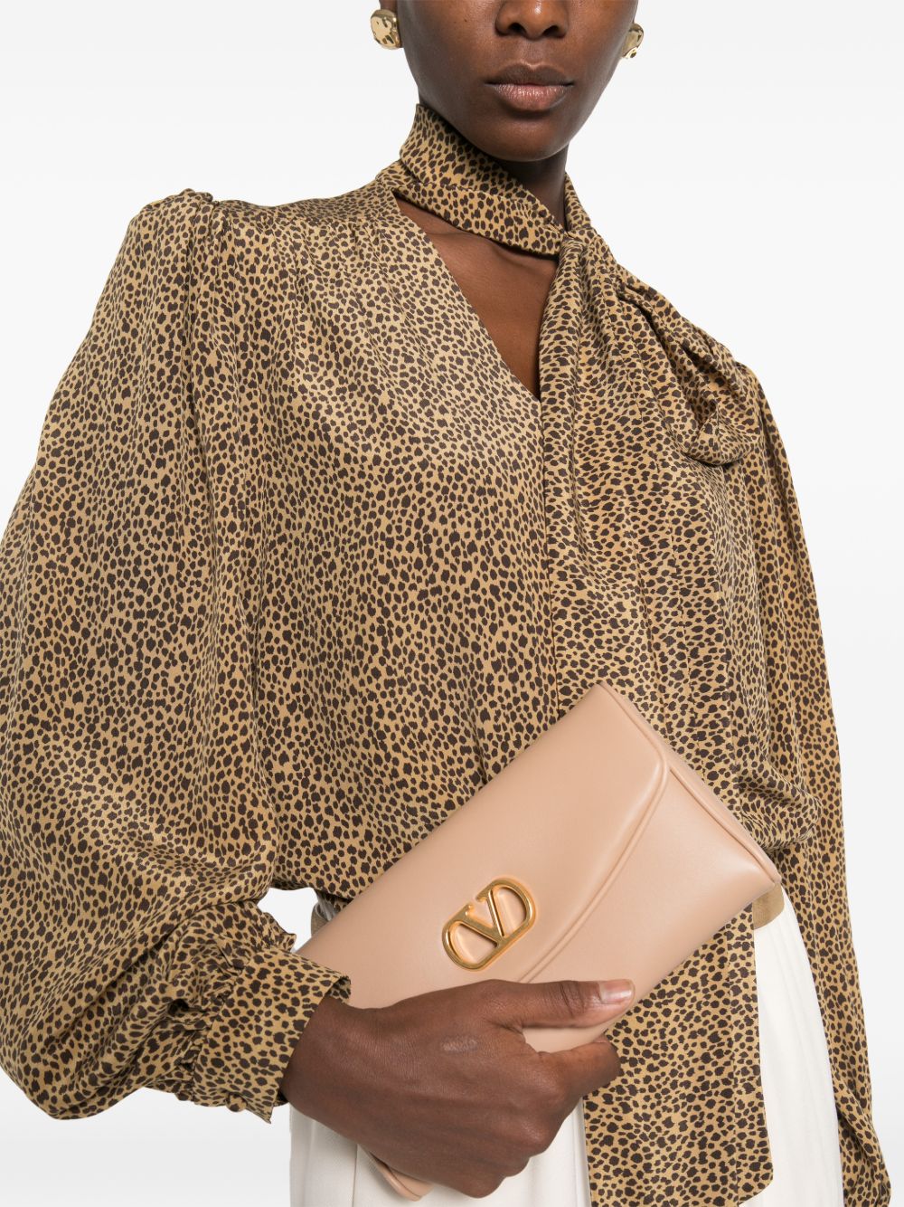 DEVAIN SMALL LEATHER SHOULDER BAG
