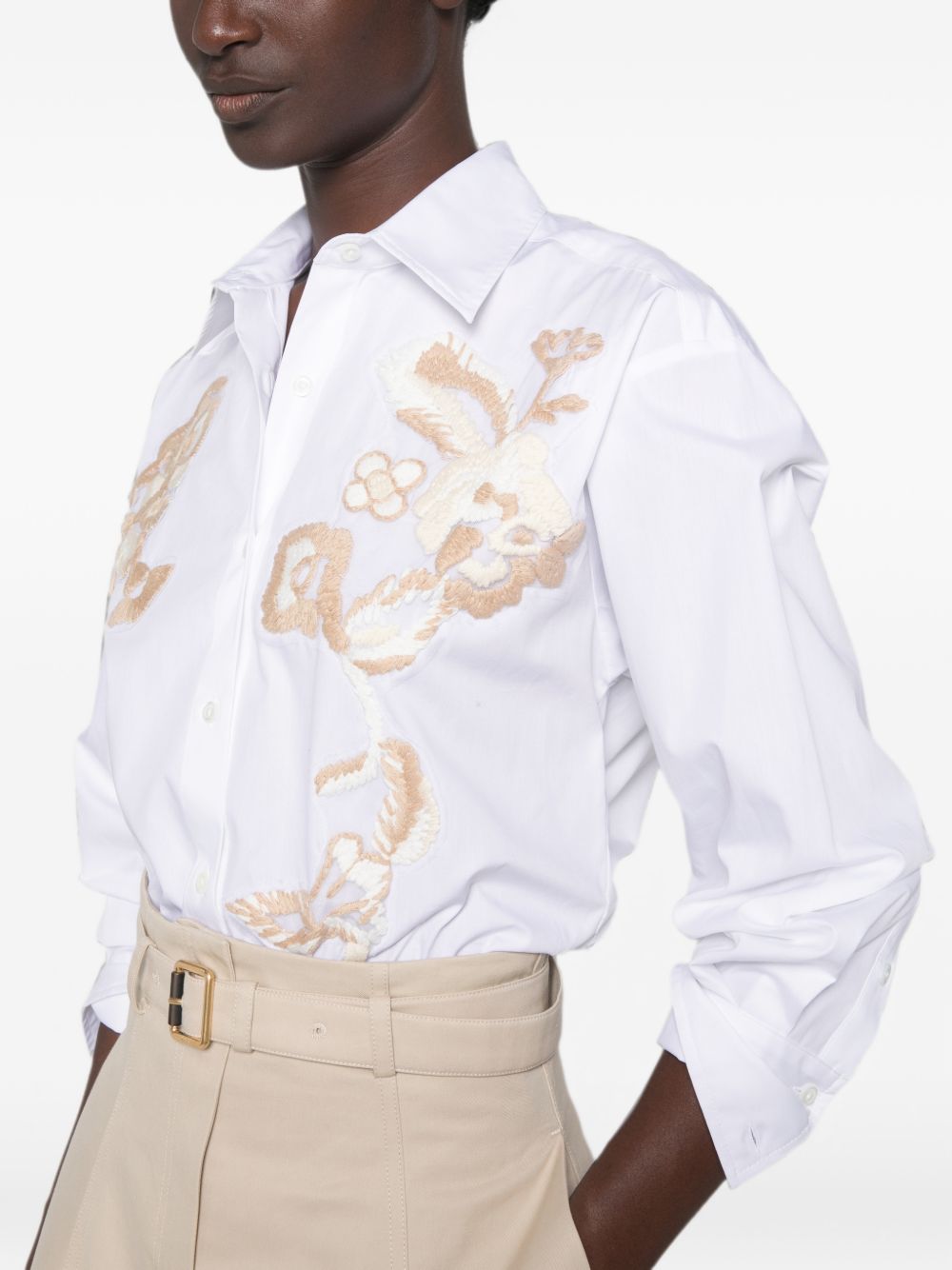 EMBROIDERED COTTON SHIRT