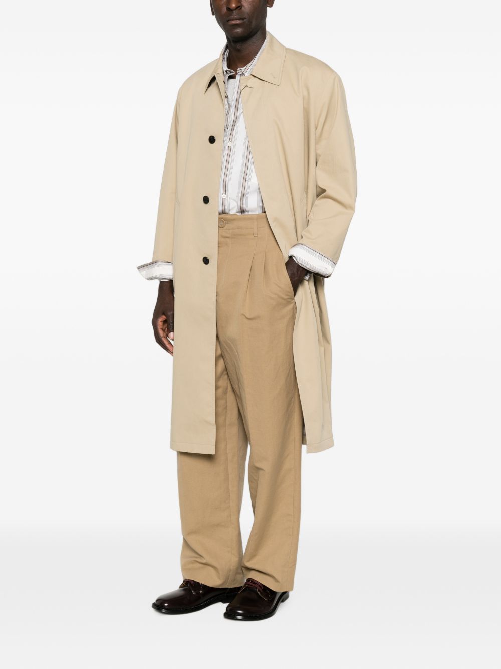COTTON BLEND COAT