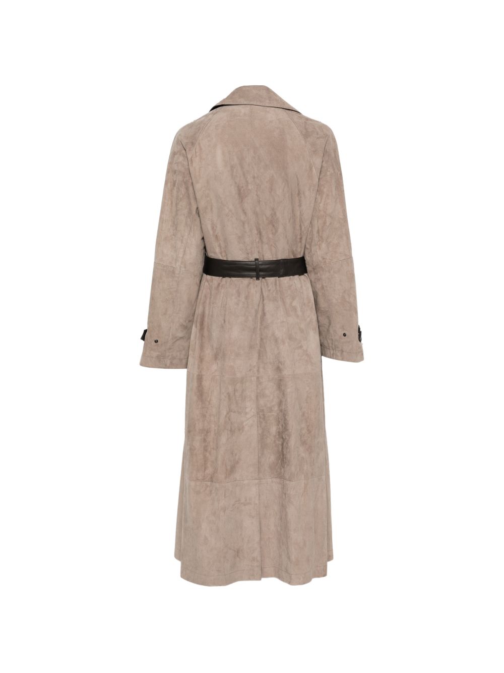 LEATHER TRENCH COAT