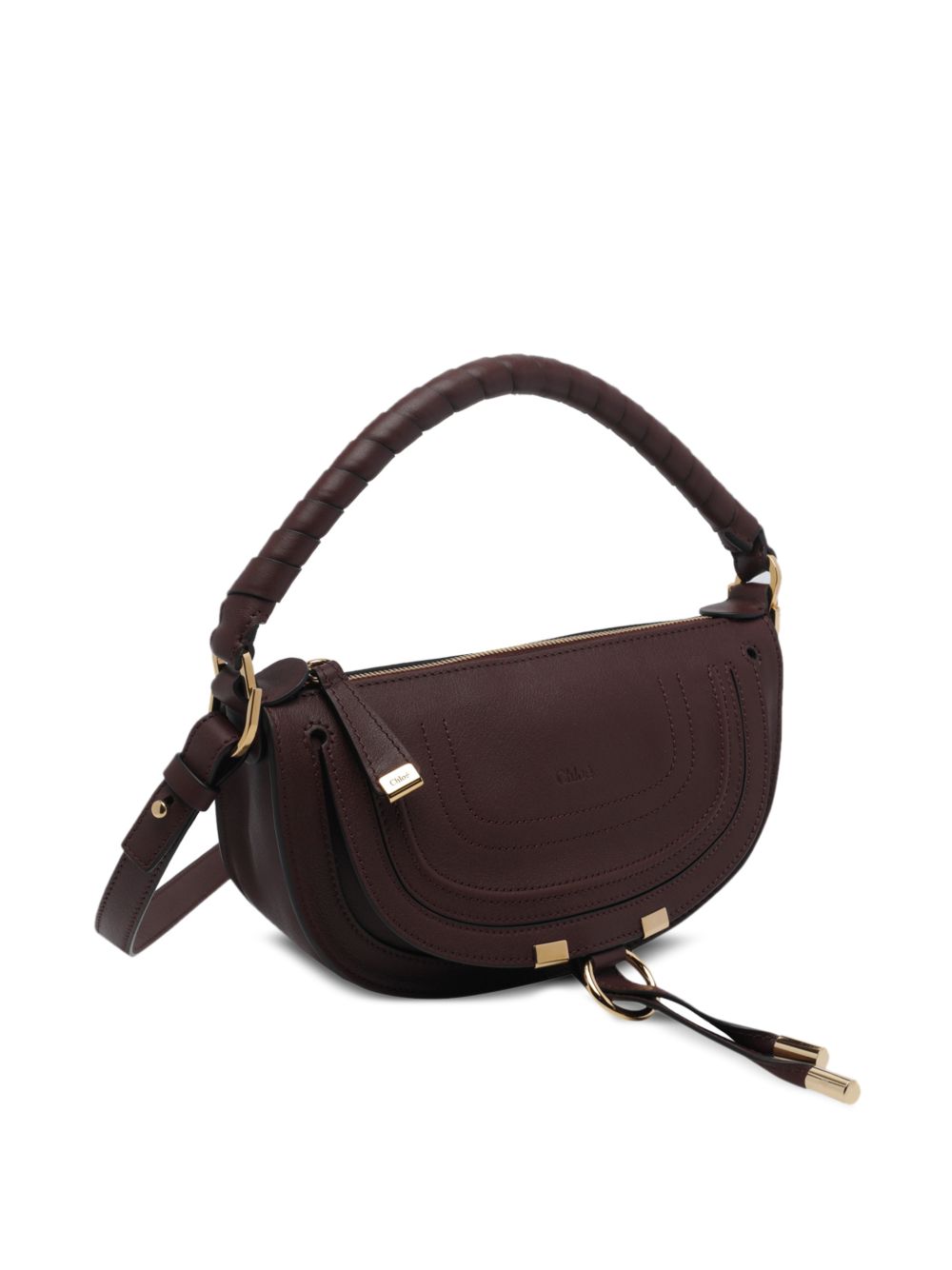 MARCIE MINI LEATHER SHOULDER BAG