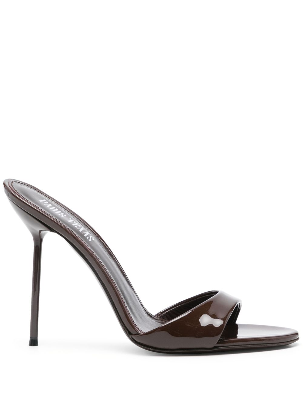 LIDIA PATENT LEATHER MULES