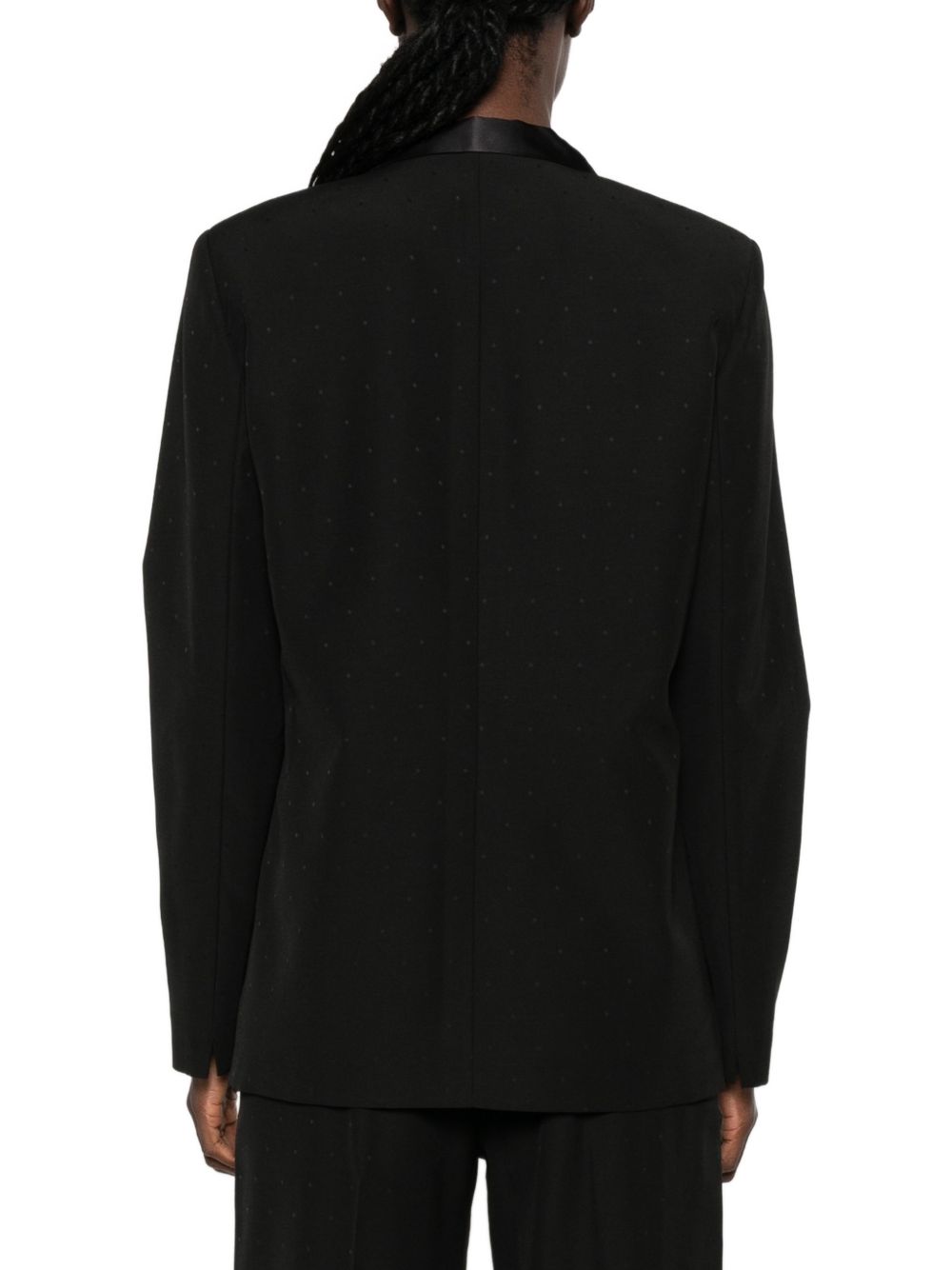 WOOL BLEND SMOKING JACKET
