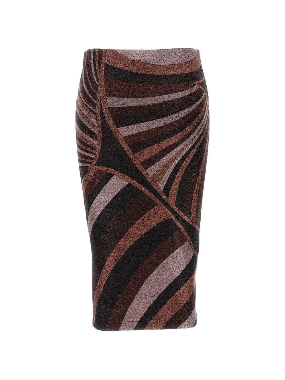 PRINTED MIDI SKIRT