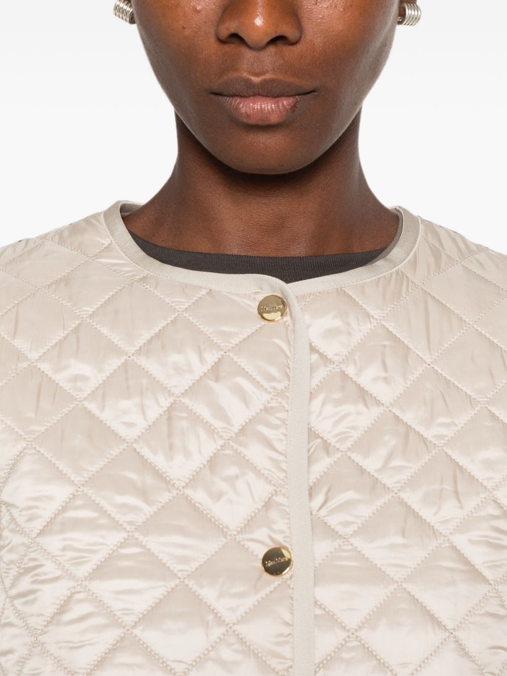 QUILTED BLOUSON JACKET