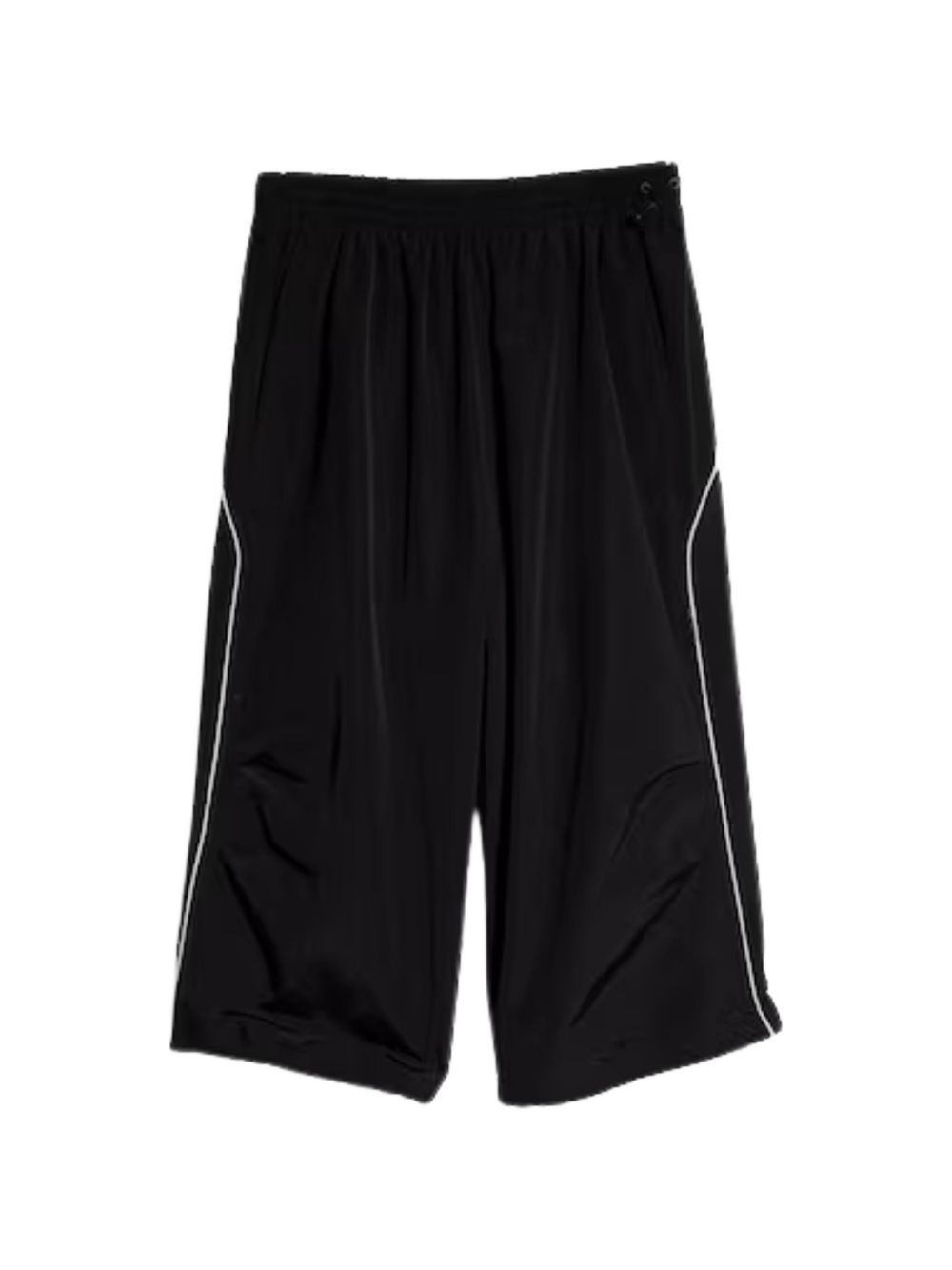 COTTON AND NYLON BERMUDA SHORTS