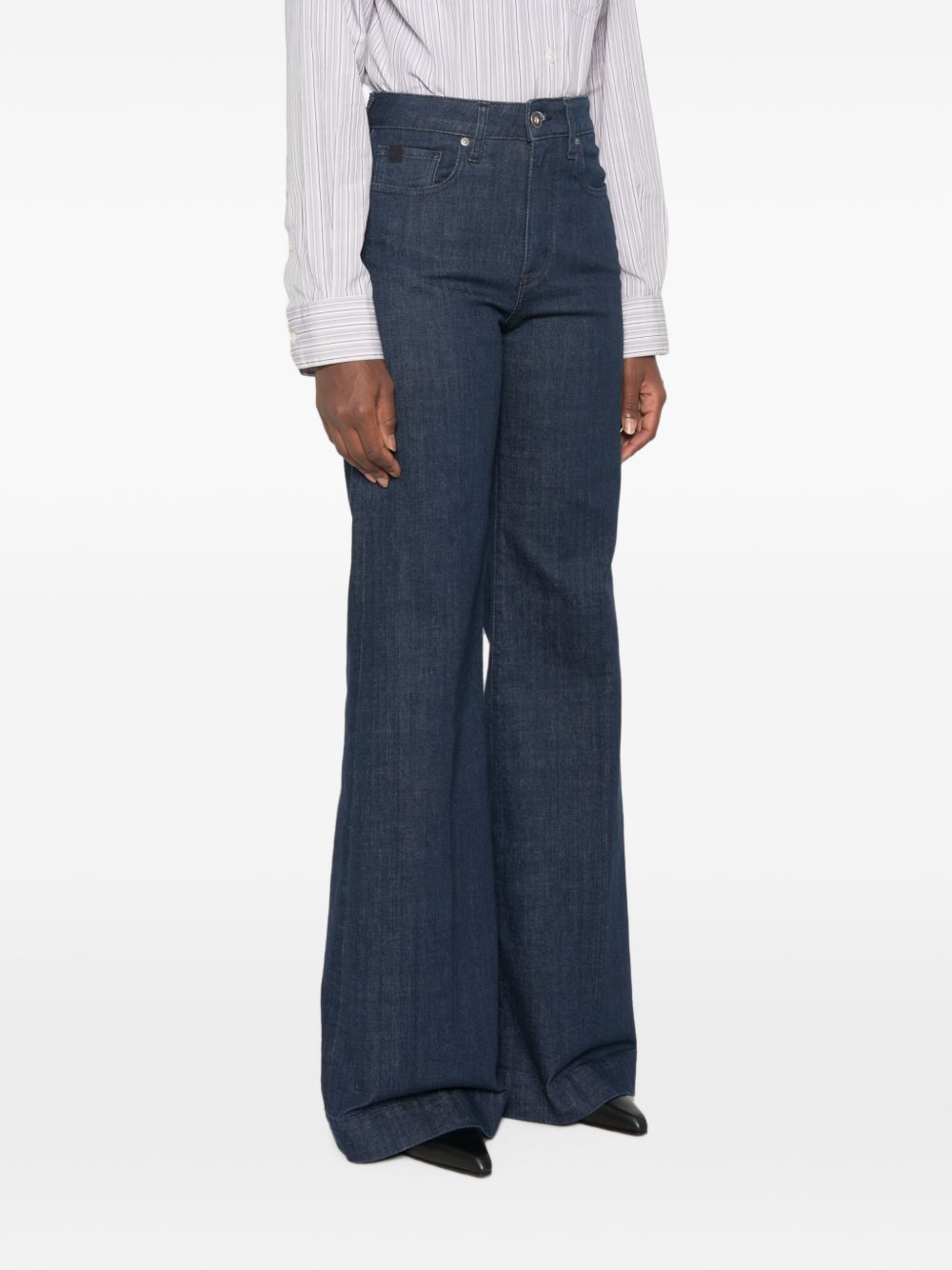 WIDE-LEG DENIM JEANS