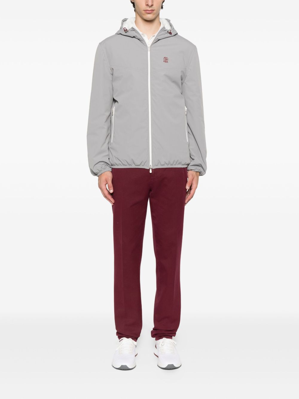 WATER-RESISTANT BLOUSON JACKET