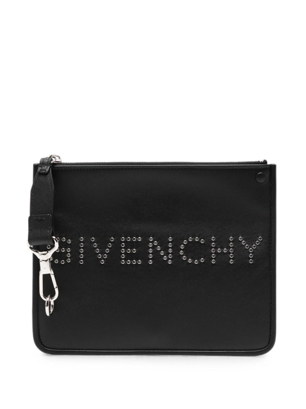 LOGO LEATHER POUCH