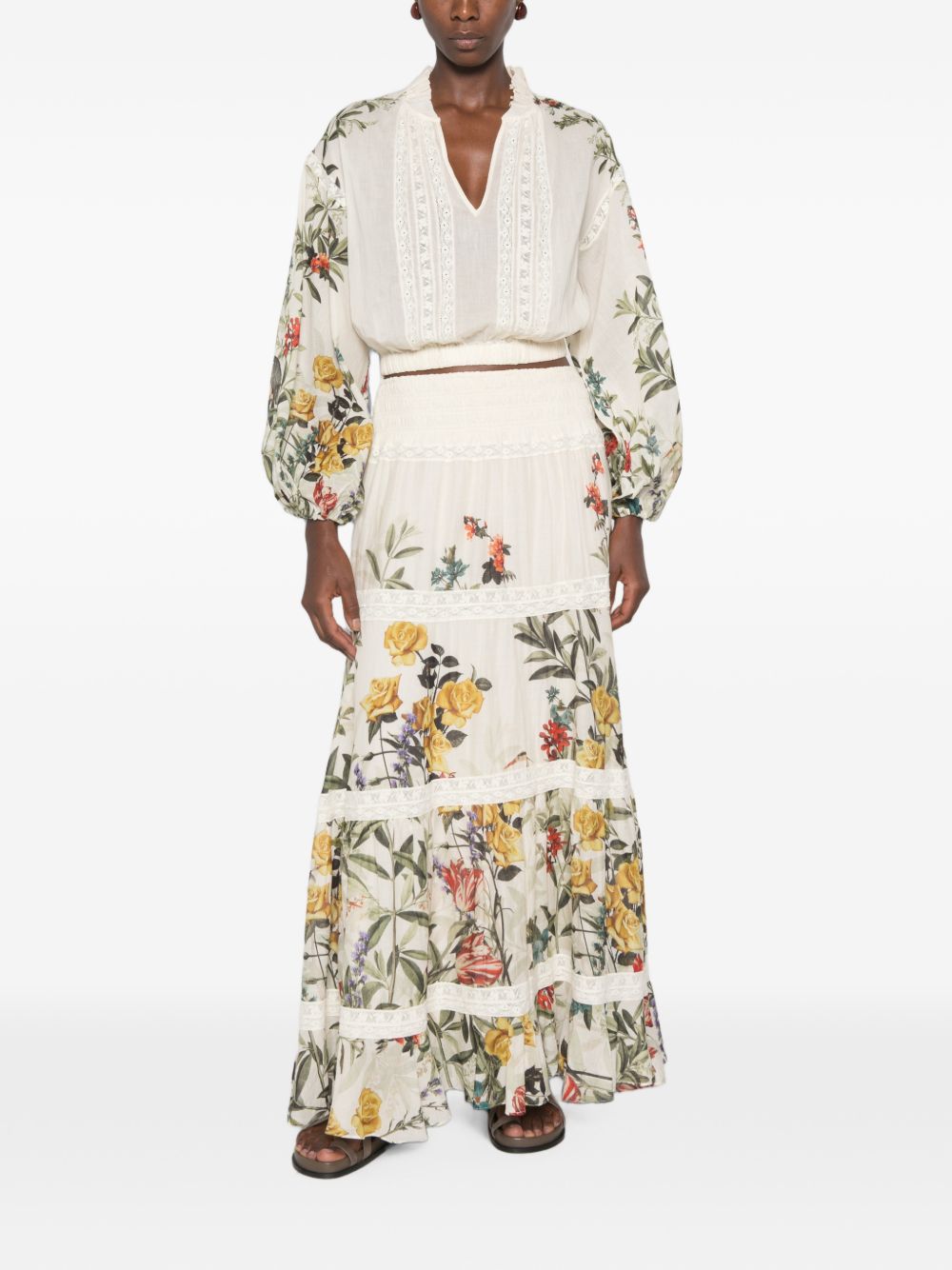 STEVIE PRINTED MAXI SKIRT