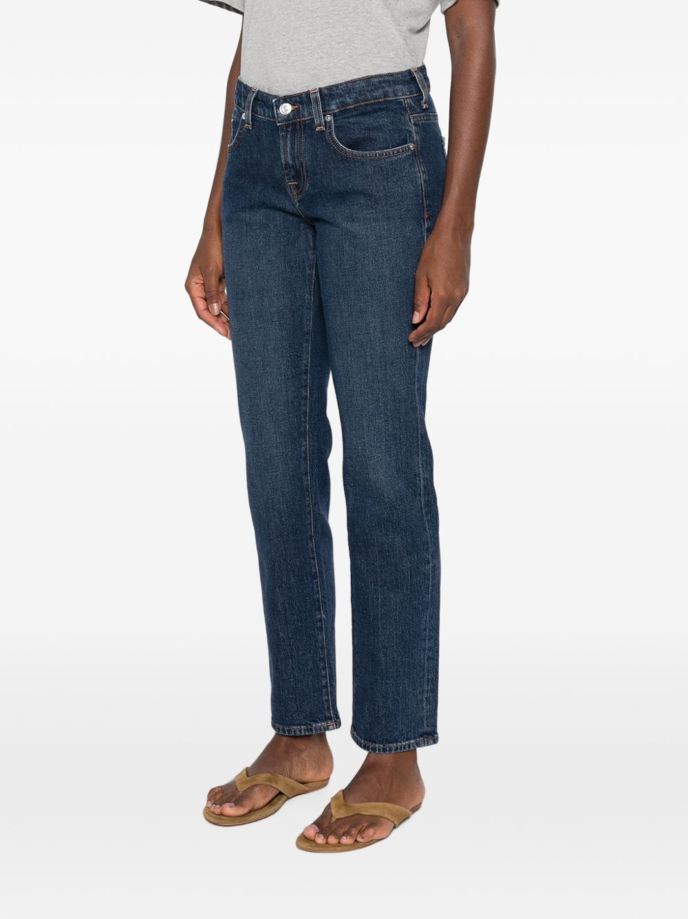 LOW CIGARETTE DENIM JEANS