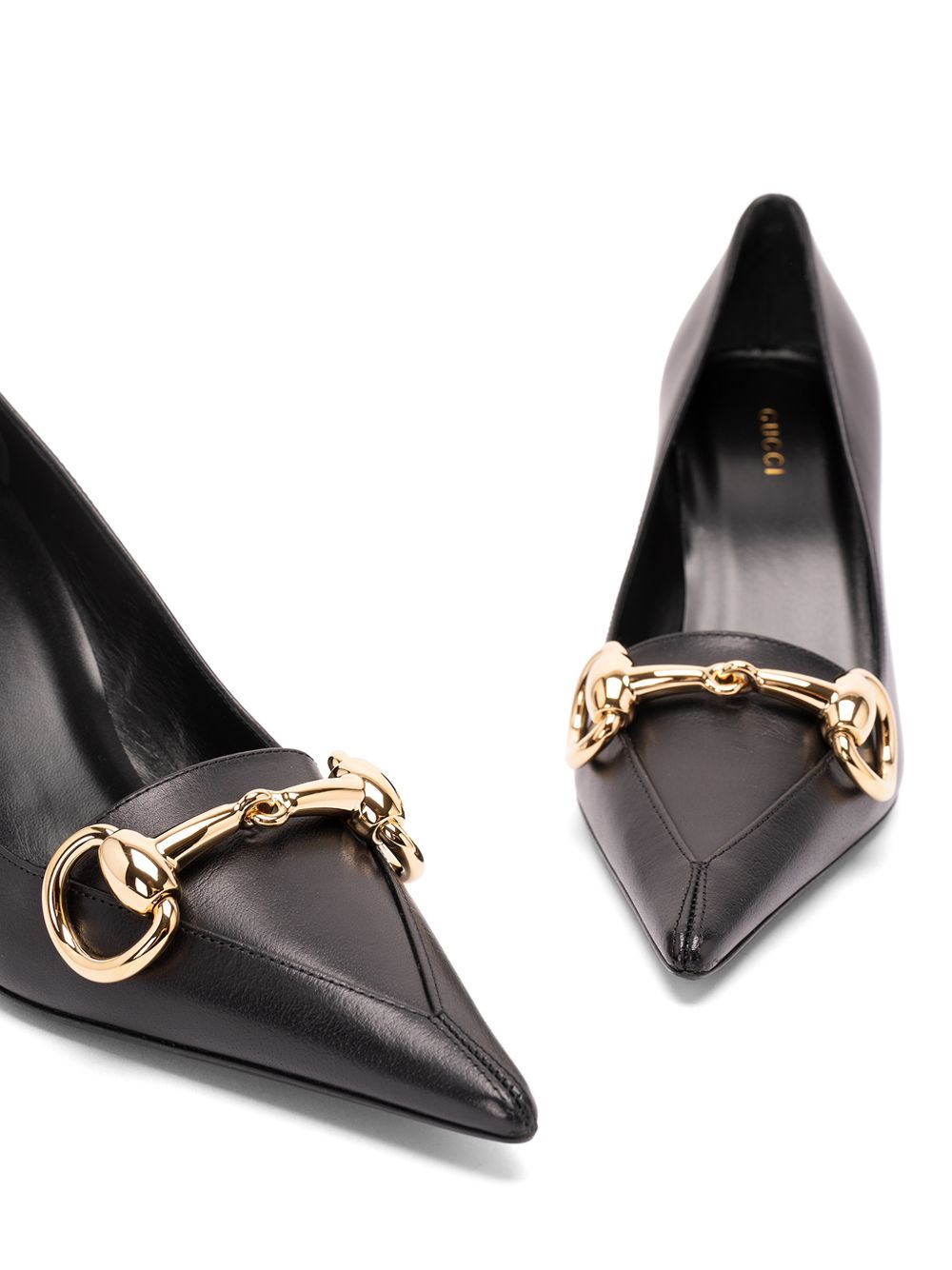 BOULEVARD LEATHER PUMPS
