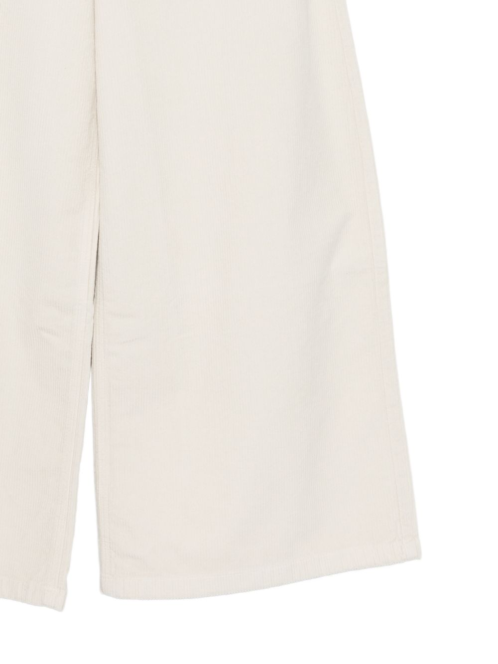 VELVET FLARED TROUSERS