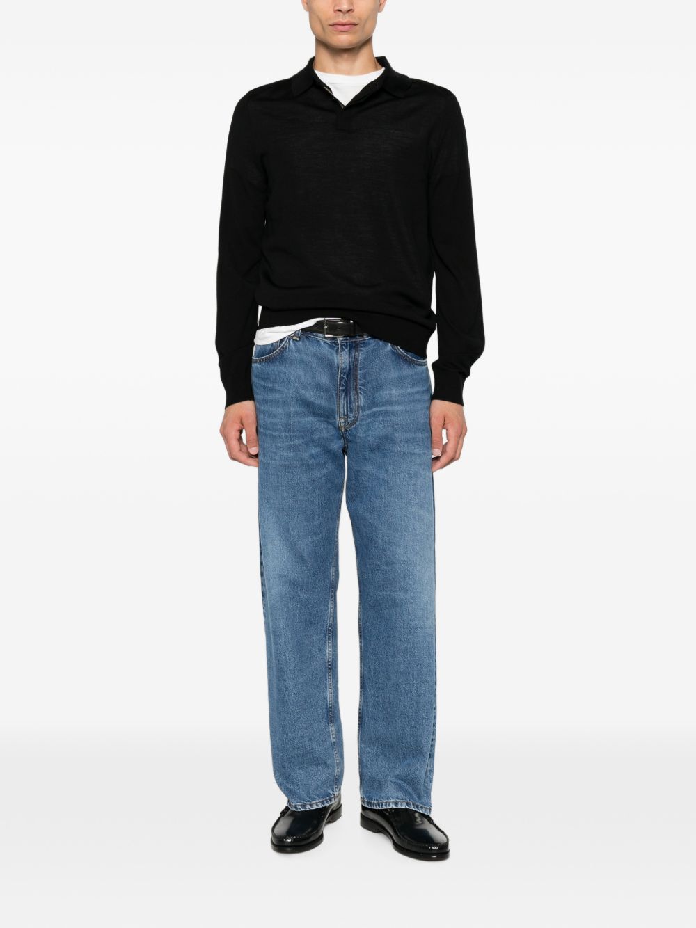 WOOL POLO SHIRT
