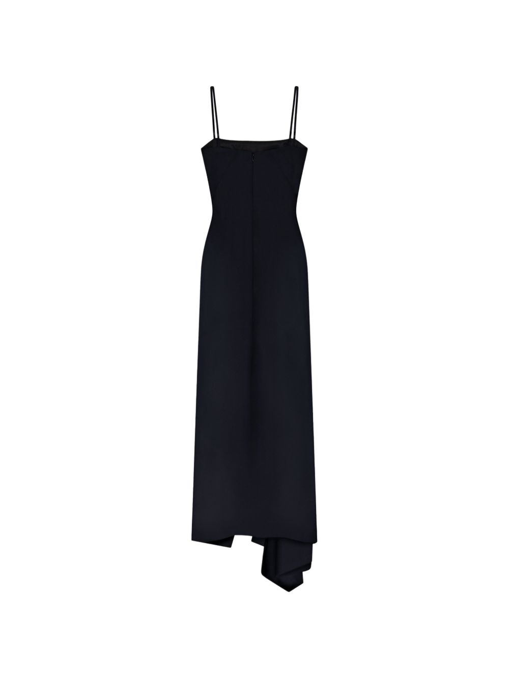 CADY CREPE LONG DRESS
