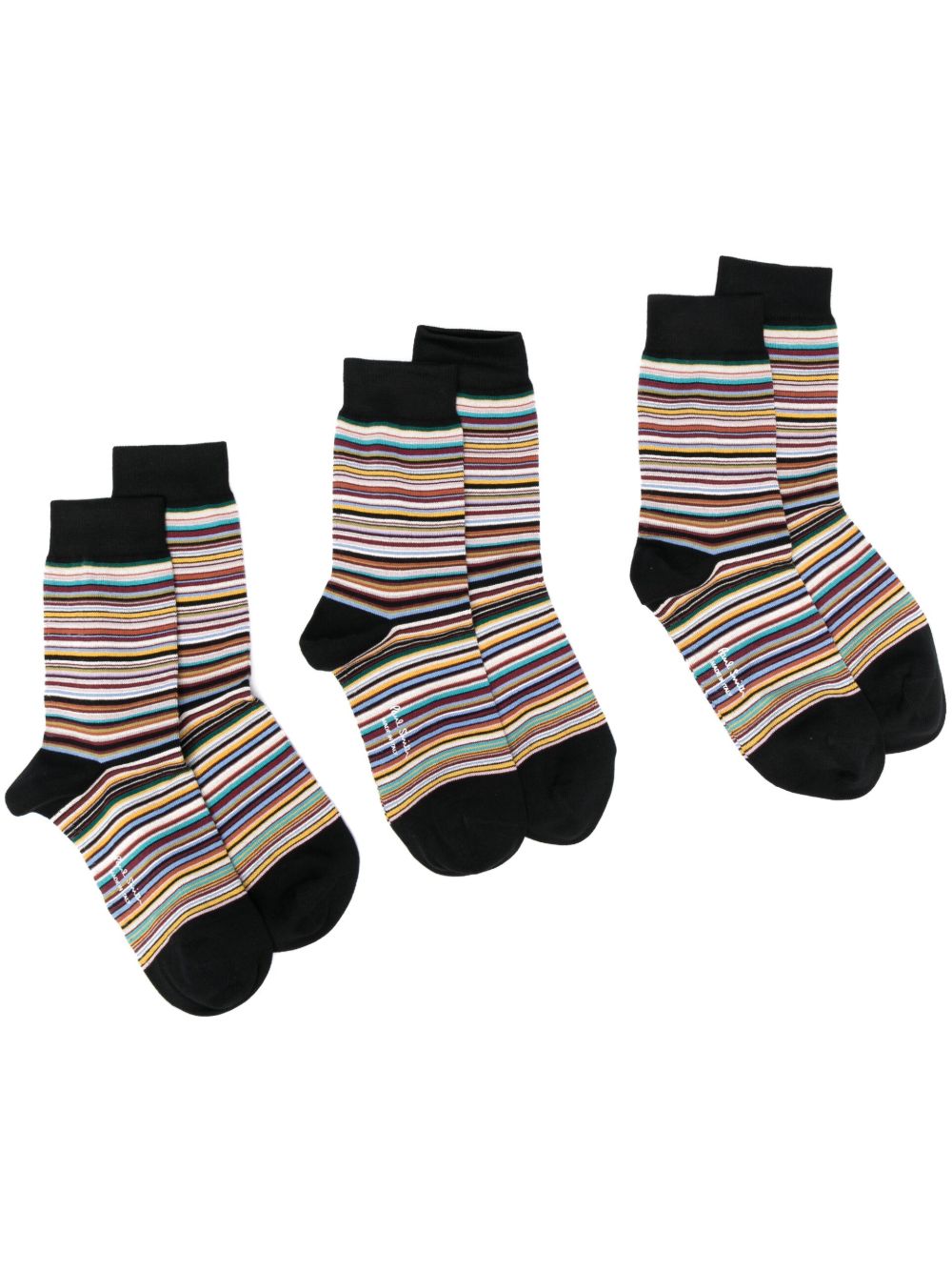 SIGNATURE STRIPE SOCKS - 3PACK