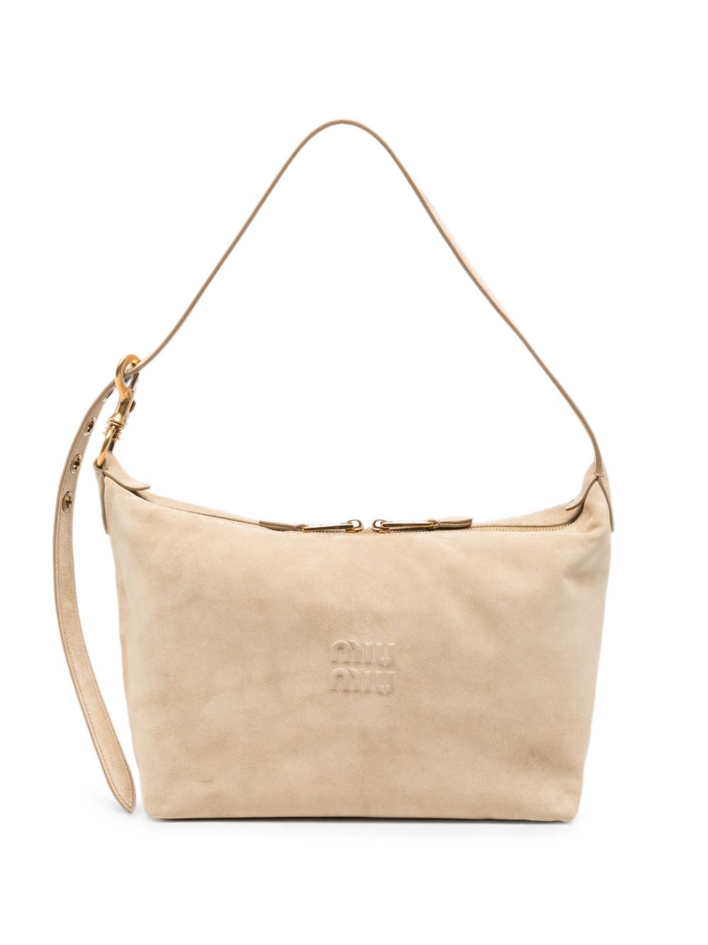 SPIRIT SUEDE LEATHER SHOULDER BAG