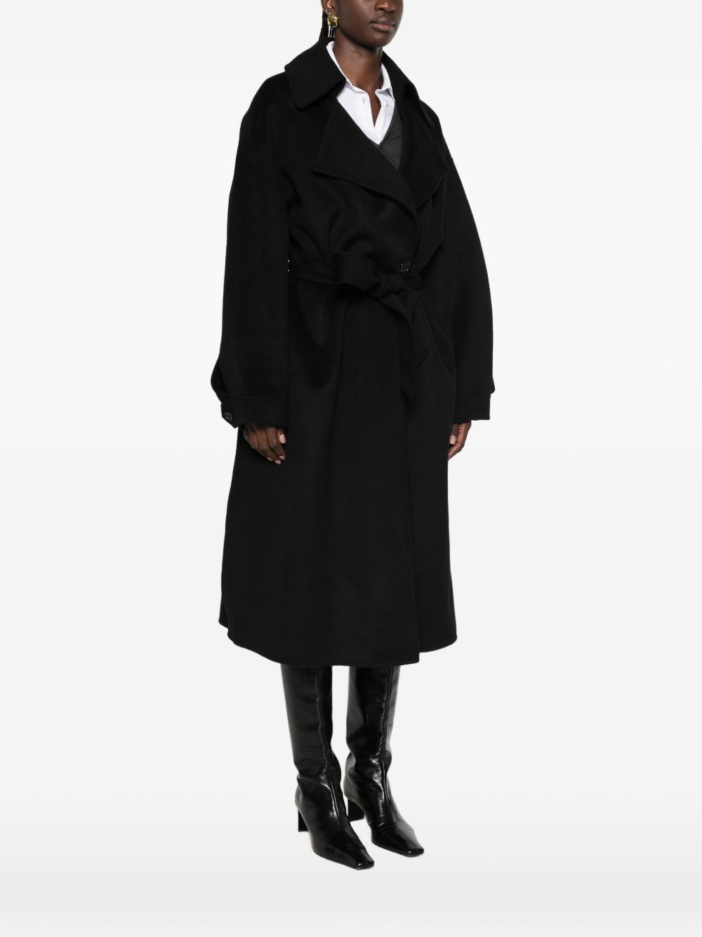 ISSEN WOOL BLEND LONG COAT