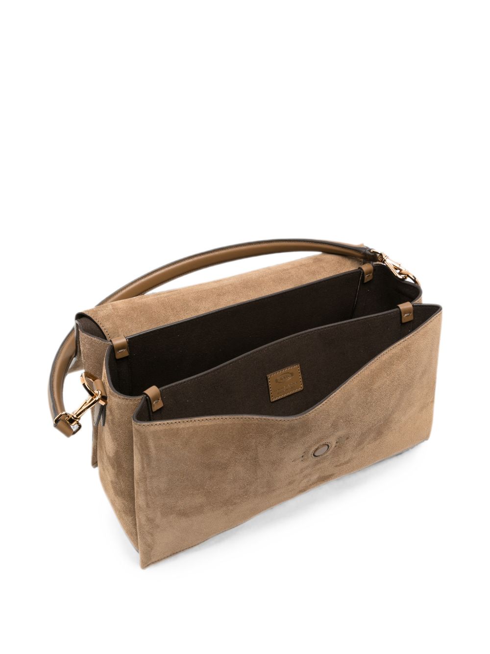 T TIMELESS LEATHER SHOULDER BAG
