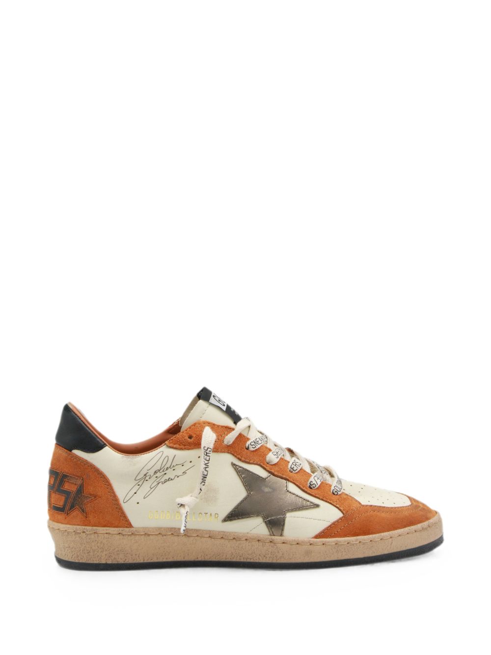 BALL STAR LEATHER SNEAKERS