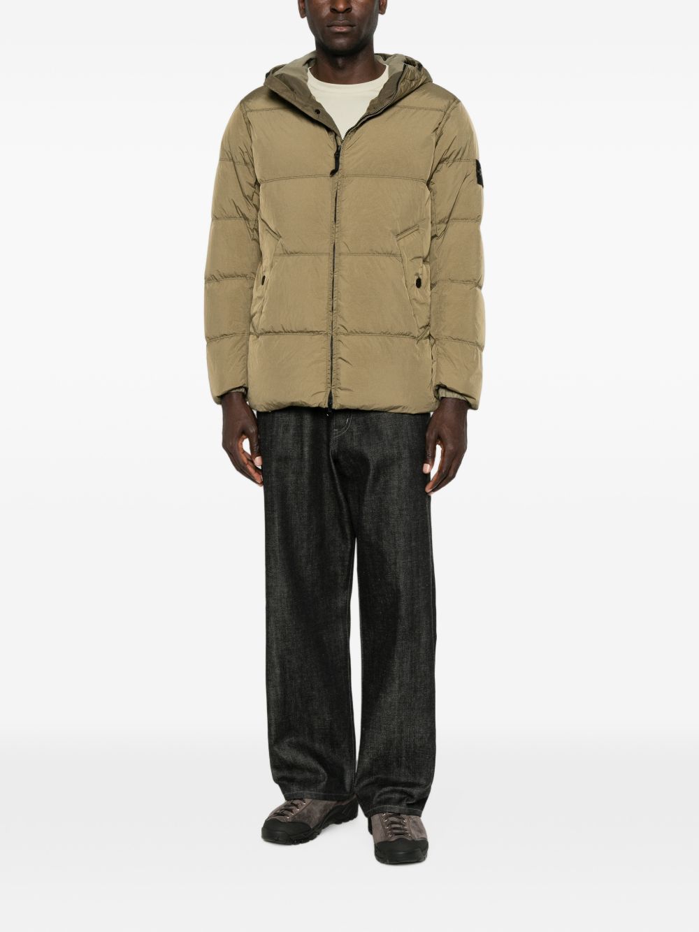 LOGO NYLON BLOUSON JACKET