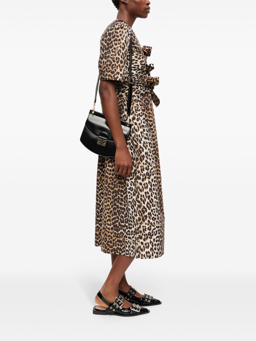 ORGANIC COTTON MIDI DRESS