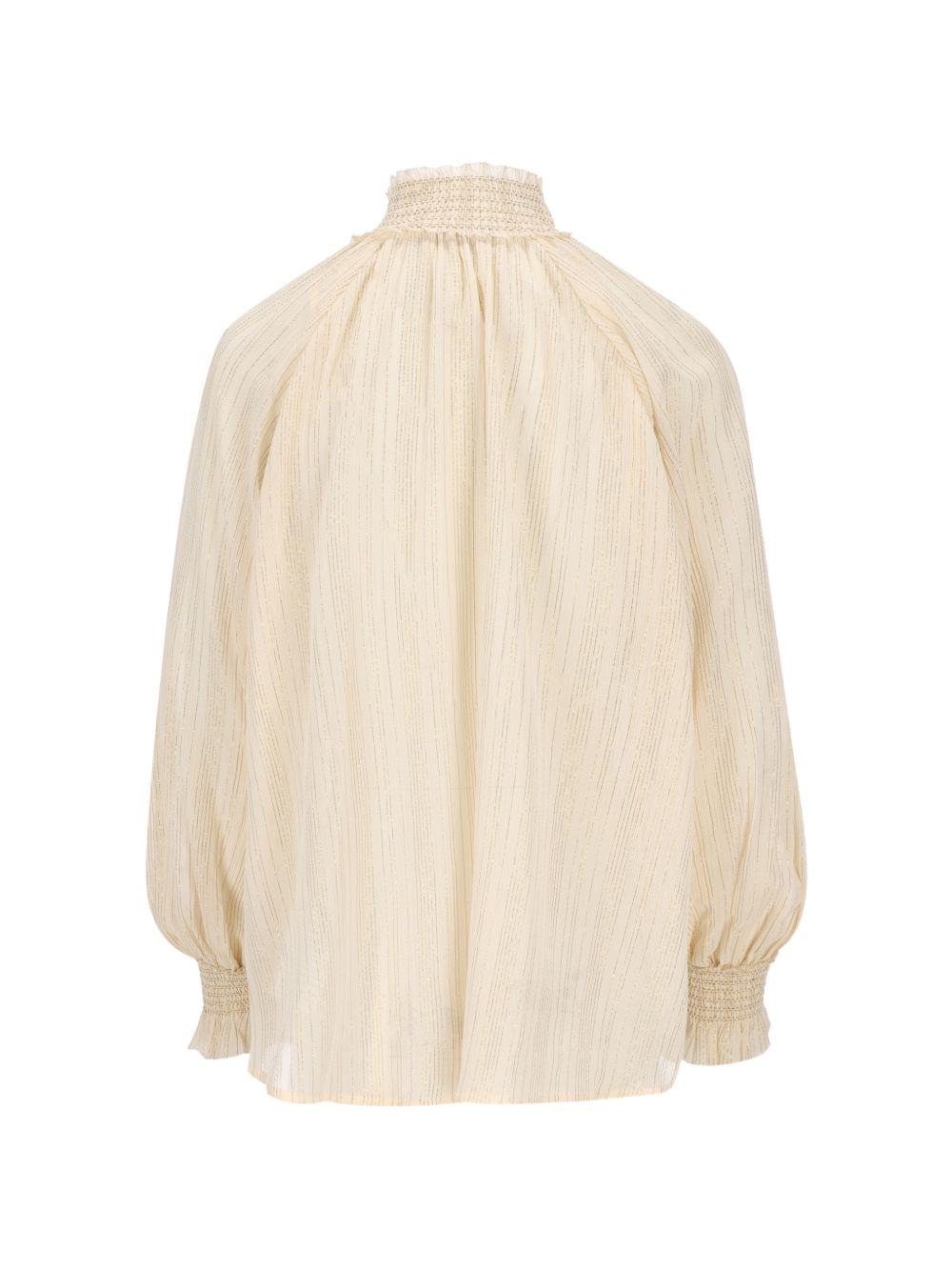 ASTER COTTON AND SILK BLOUSE