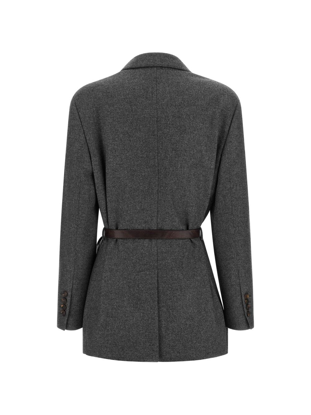 WOOL SINGLE-BREASTED BLAZER JACKET