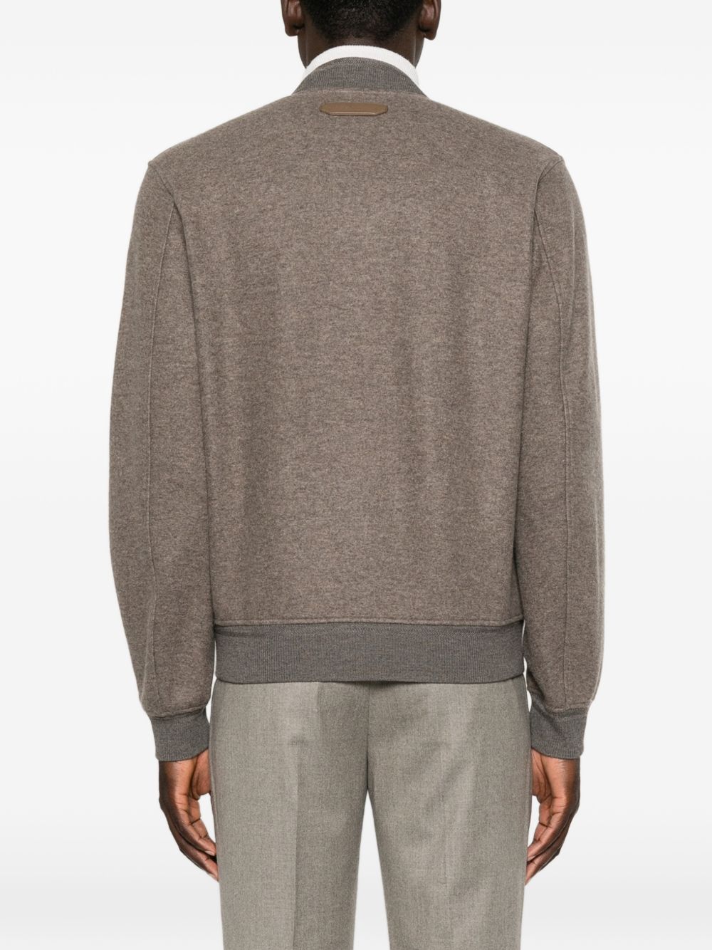 CASHMERE BOMBER JACKET