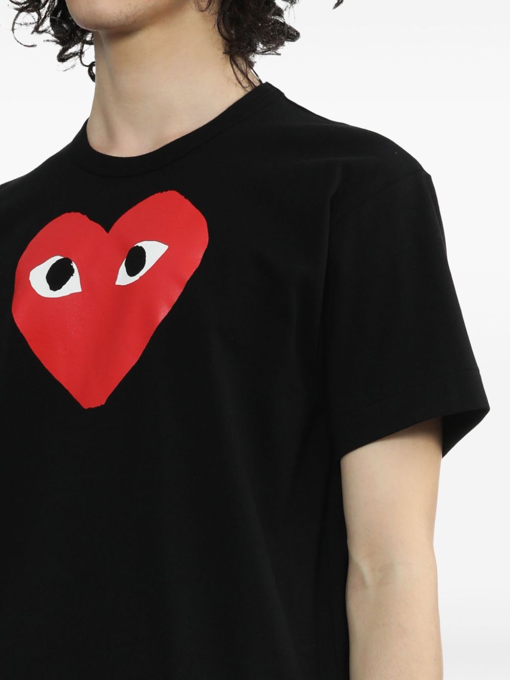 RED HEART COTTON T-SHIRT