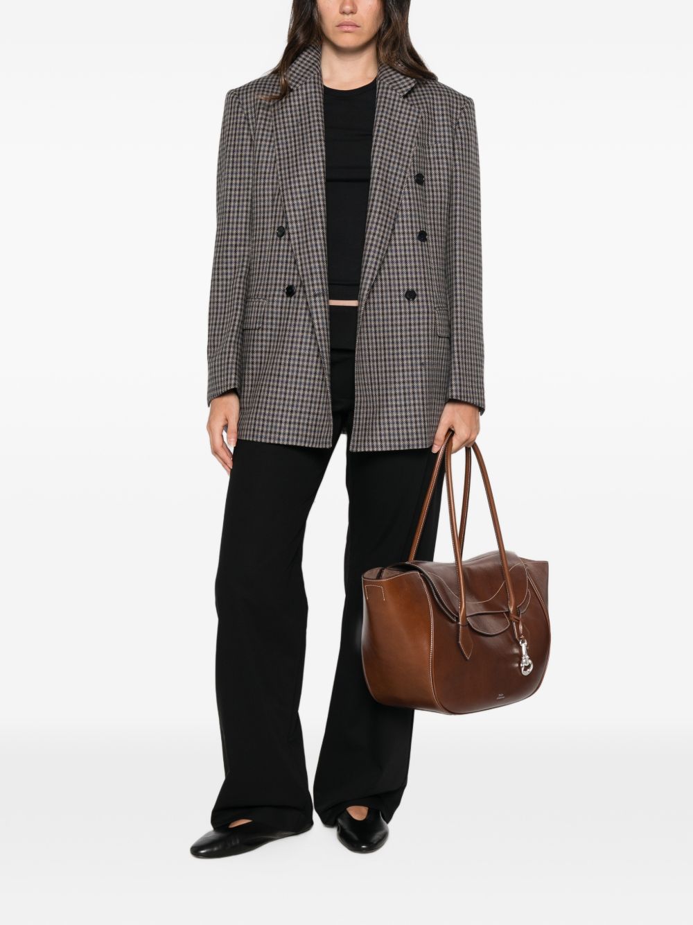 WOOL DOUBLE-BREASTED JACKET
