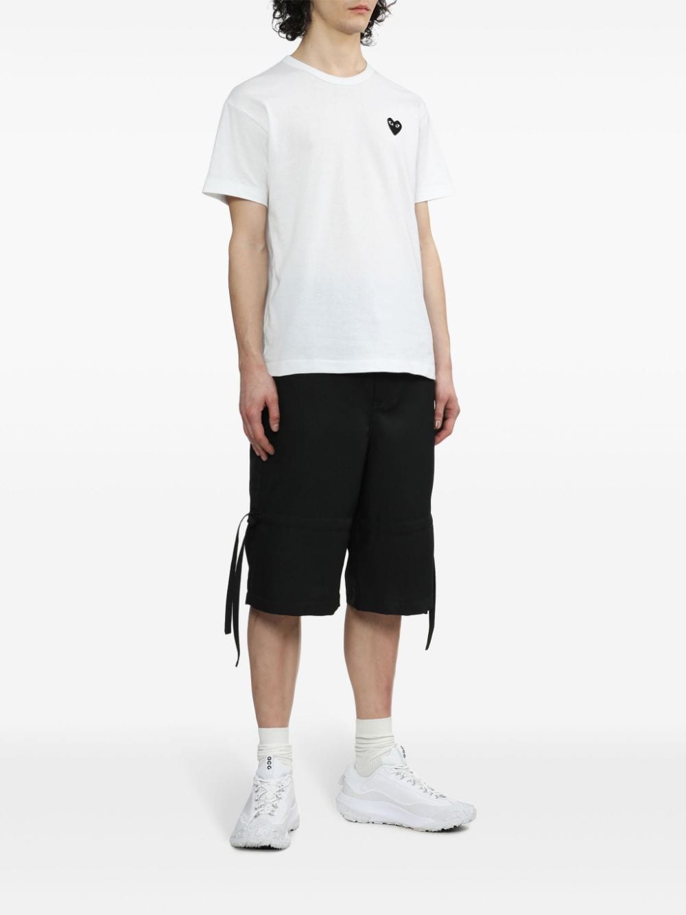 BLACK HEART COTTON T-SHIRT