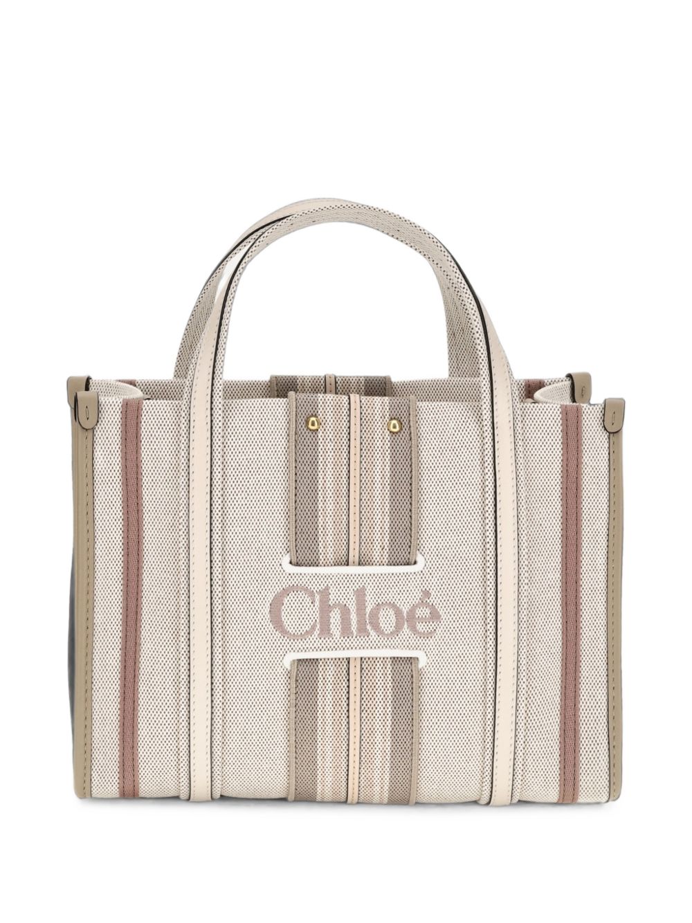 WOODY LOOP SMALL CANVAS TOTE