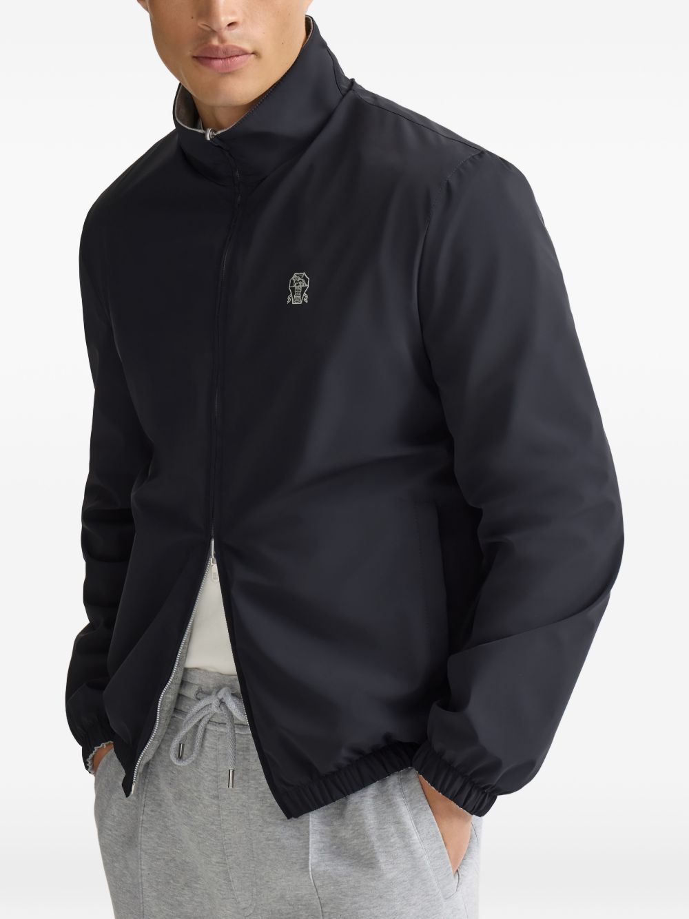 WATER-RESISTANT BLOUSON JACKET