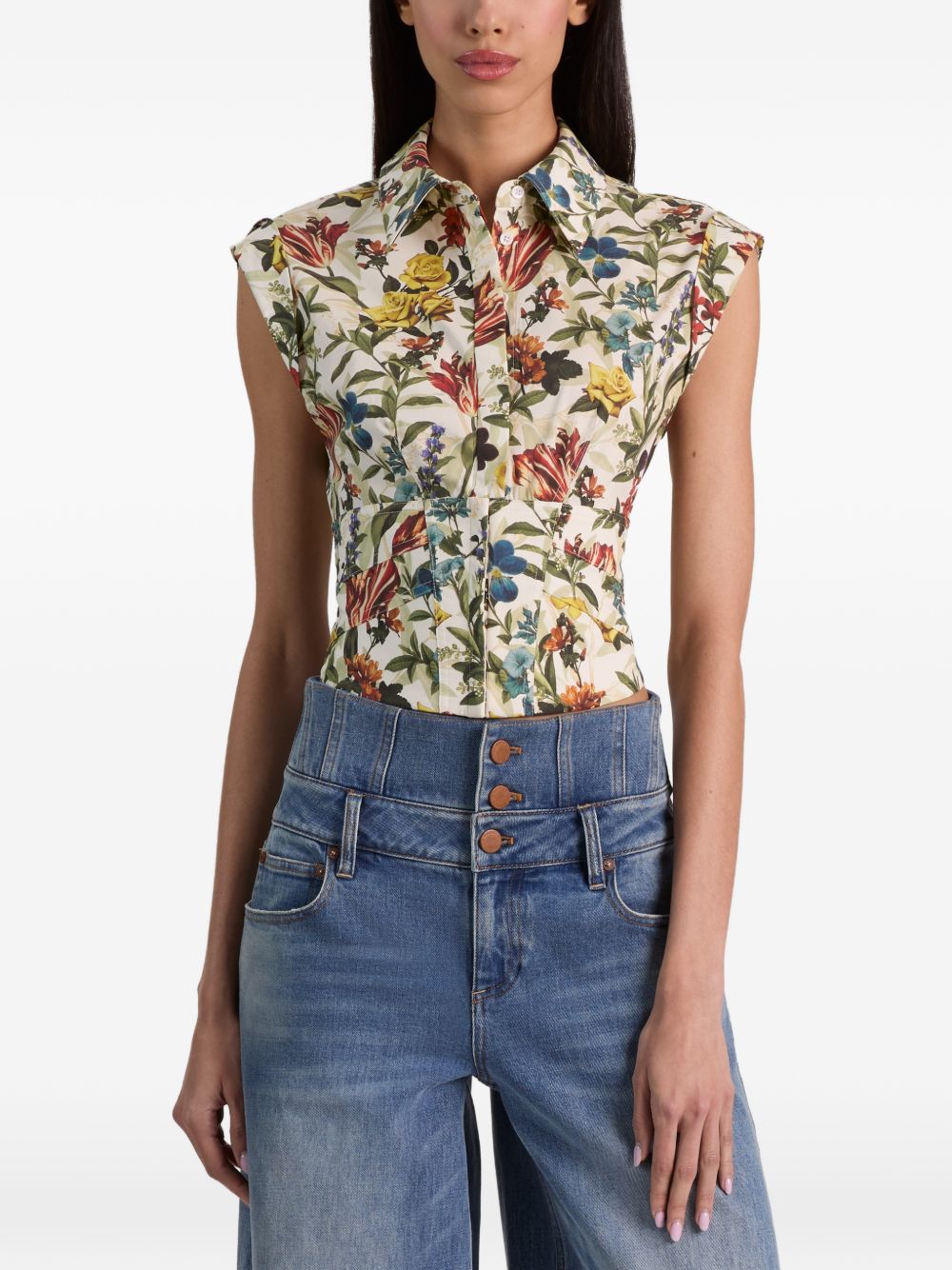 PRINTED COTTON SHIRT