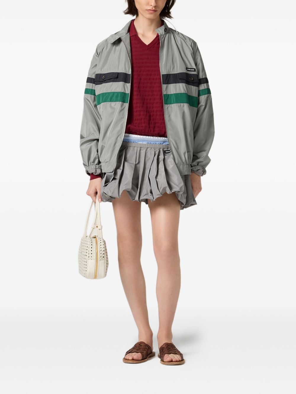 TECH SILK BLOUSON JACKET