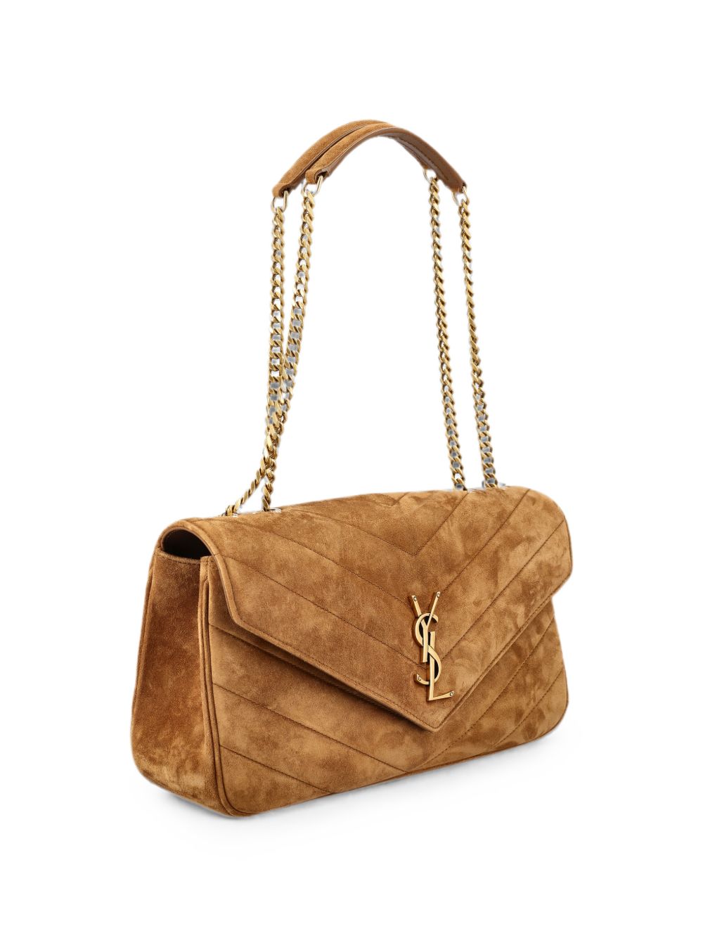 LOULOU MEDIUM LEATHER SHOULDER BAG