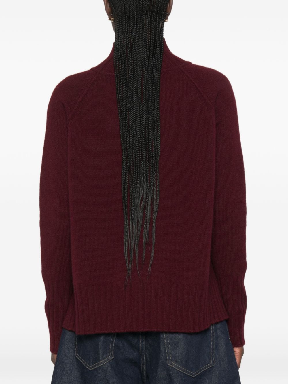 CASHMERE TURTLE-NECK SWEATER