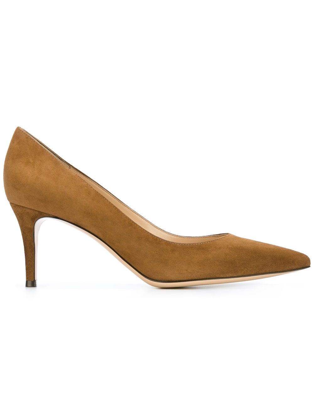 GIANVITO SUEDE LEATHER PUMPS