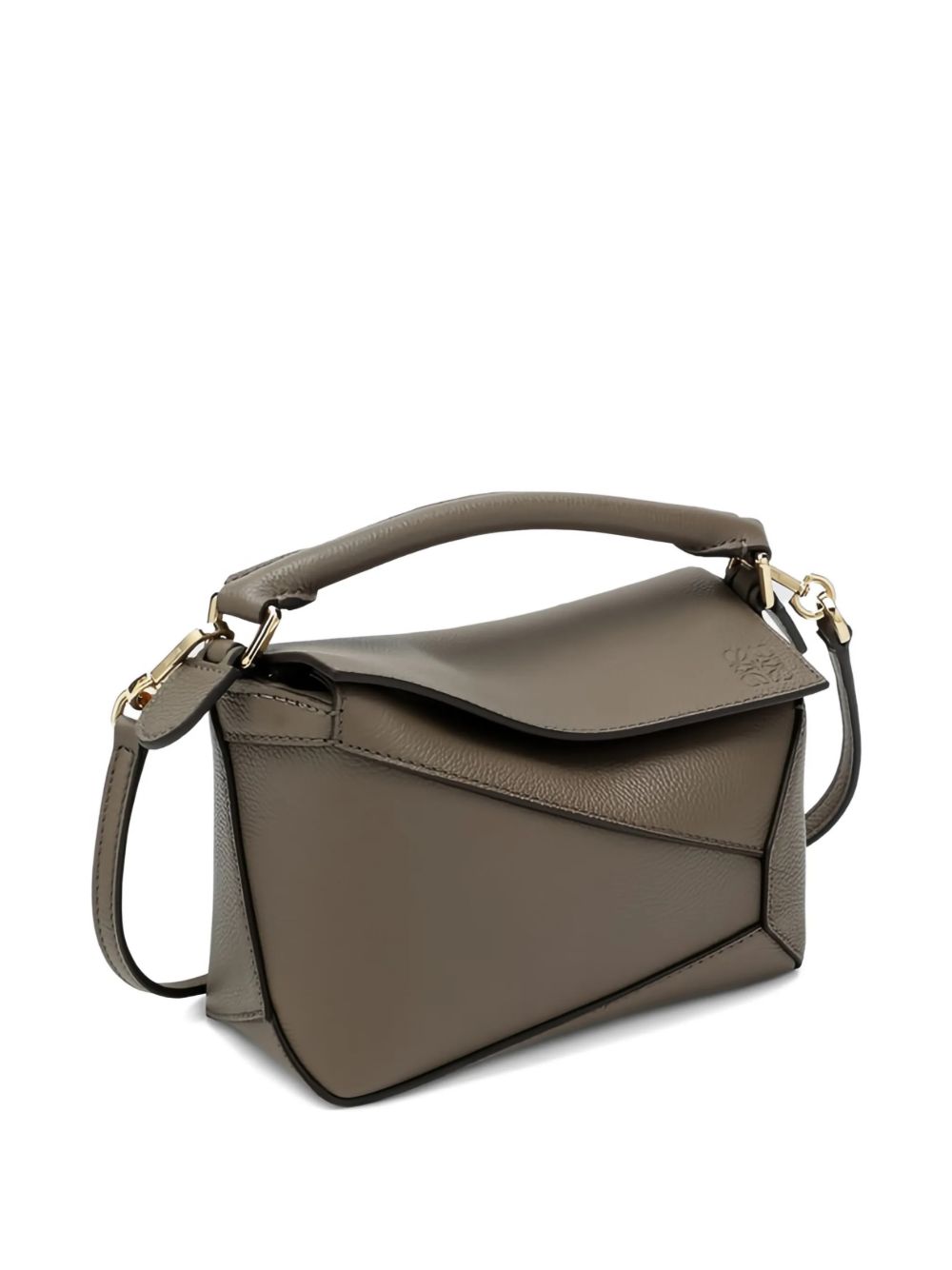 PUZZLE EDGE MINI LEATHER HANDBAG