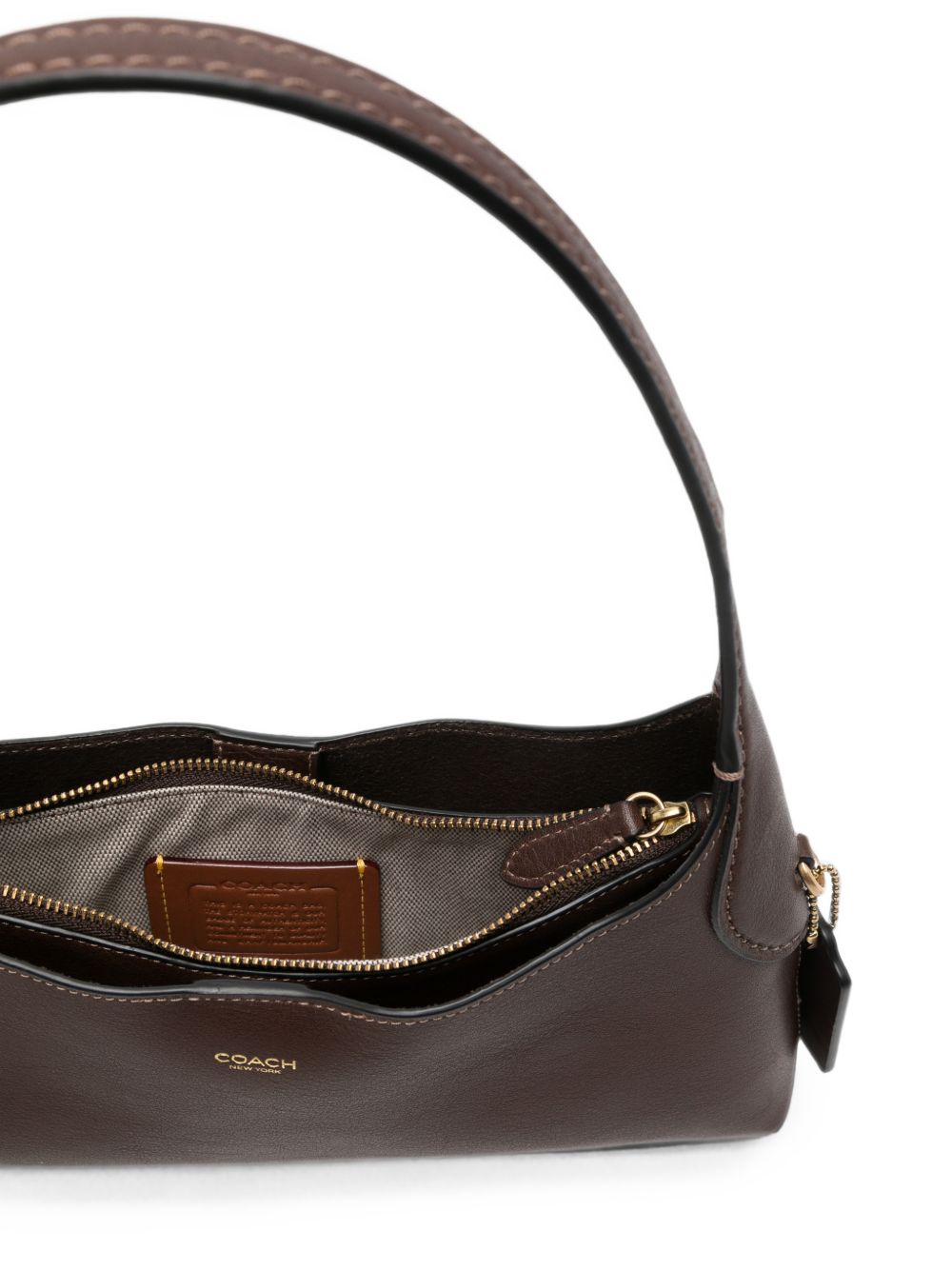 BROOKLYN 26 LEATHER SHOULDER BAG