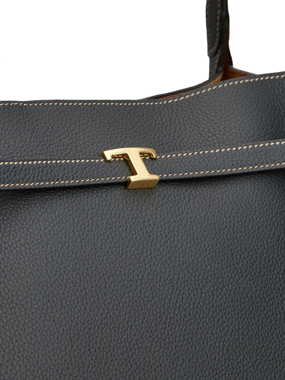 T TIMELESS MEDIUM LEATHER TOTE BAG