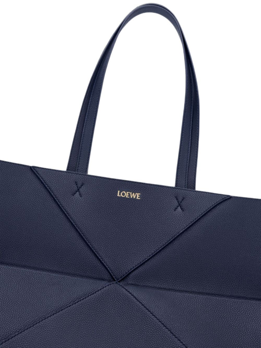 PUZZLE FOLD MEDIUM LEATHER TOTE