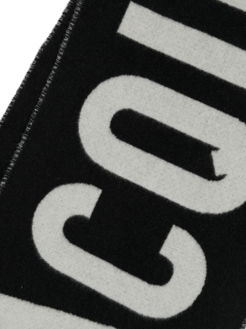 LOGO WOOL SCARF