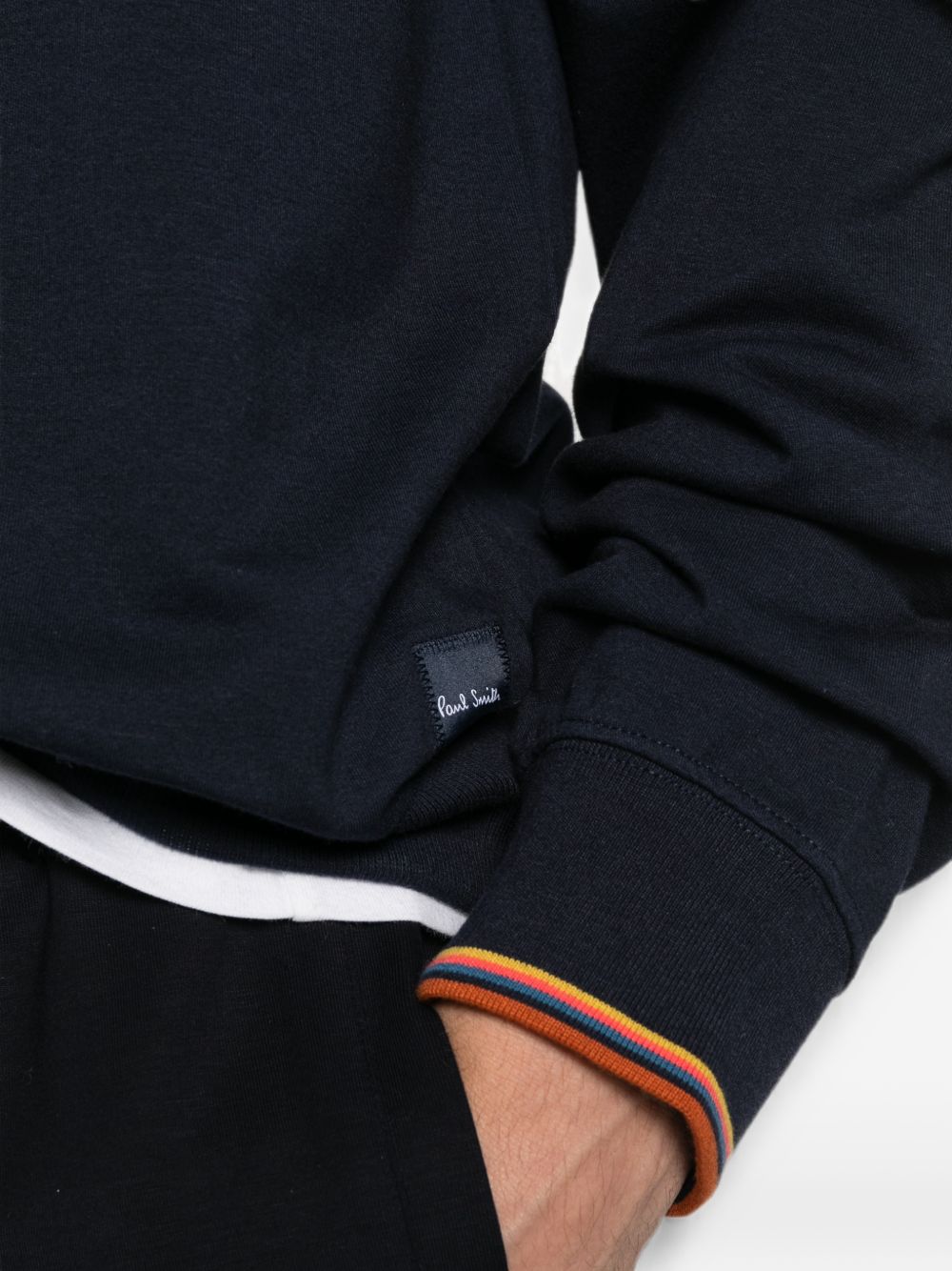 ARTIST STRIPE COTTON T-SHIRT