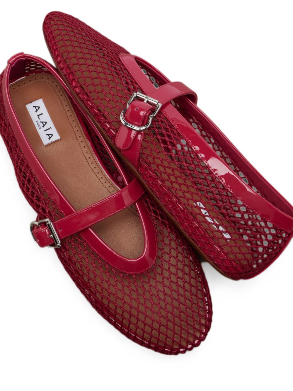 FISHNET BALLET FLATS