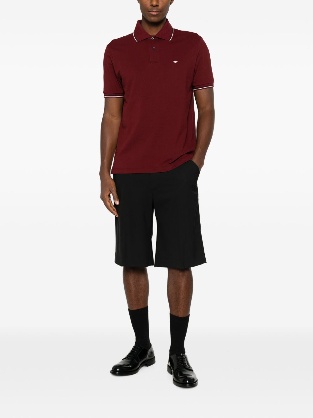 LOGO COTTON POLO SHIRT
