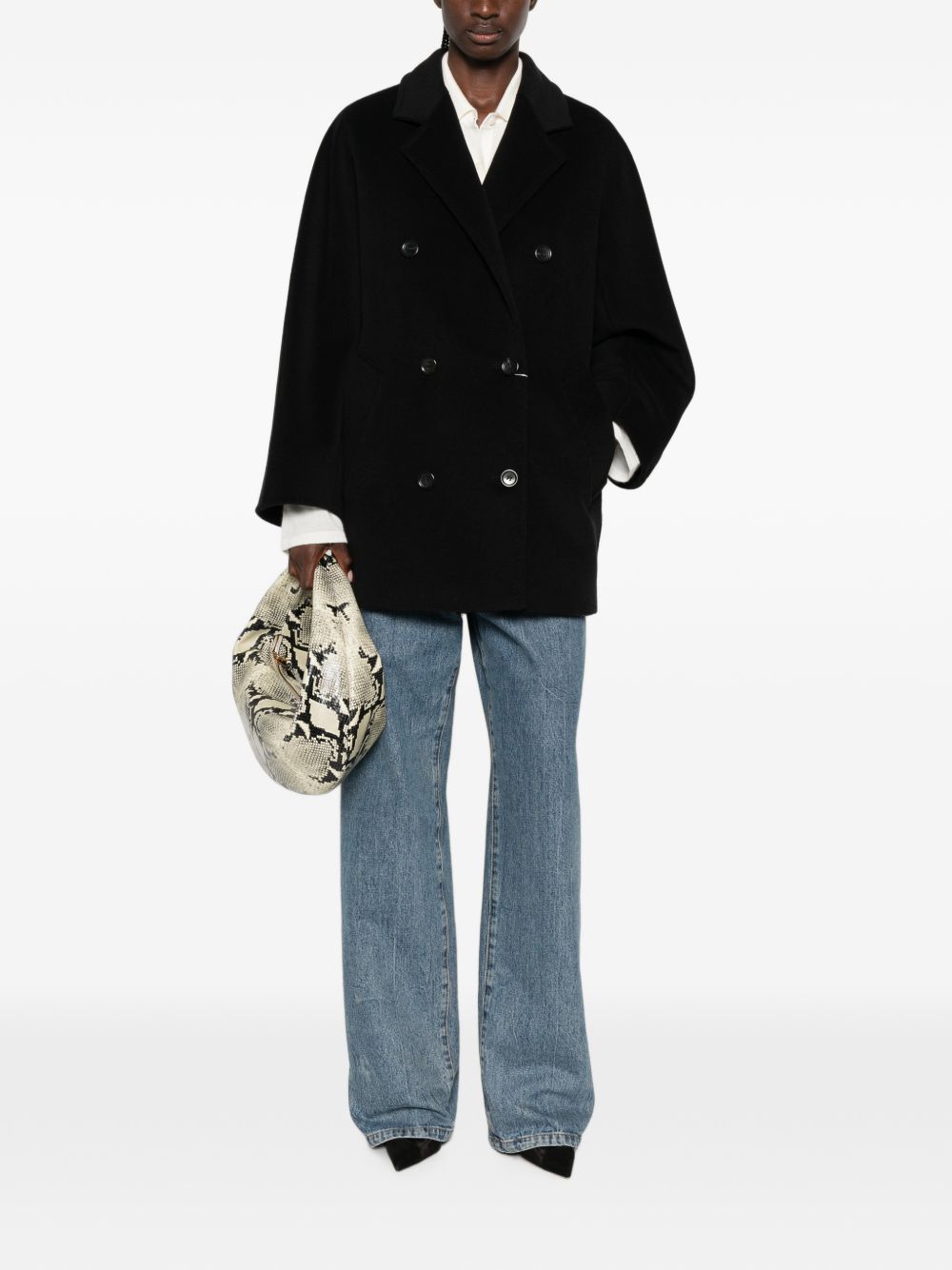 WOOL AND CASHMERE SHORT COAT