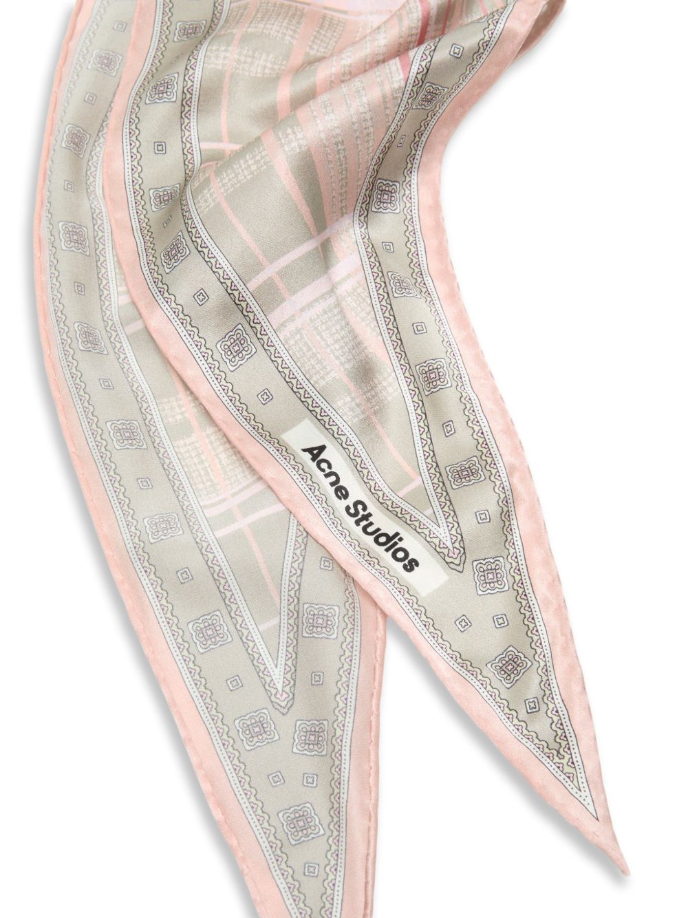 PRINTED SILK HEADBAND