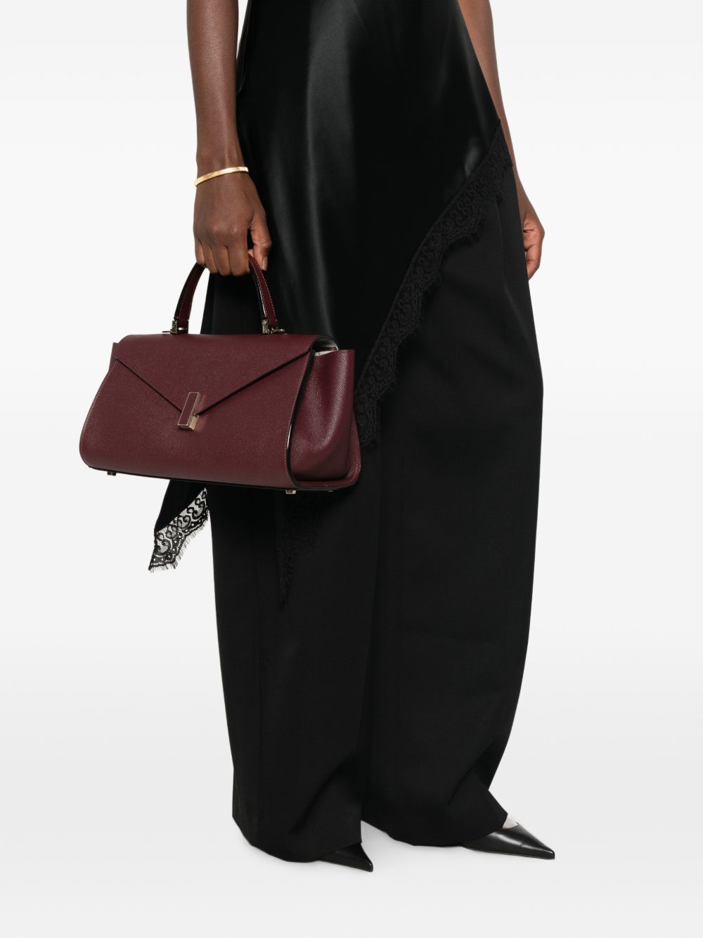 ISIDE EDITOR LEATHER TOTE BAG